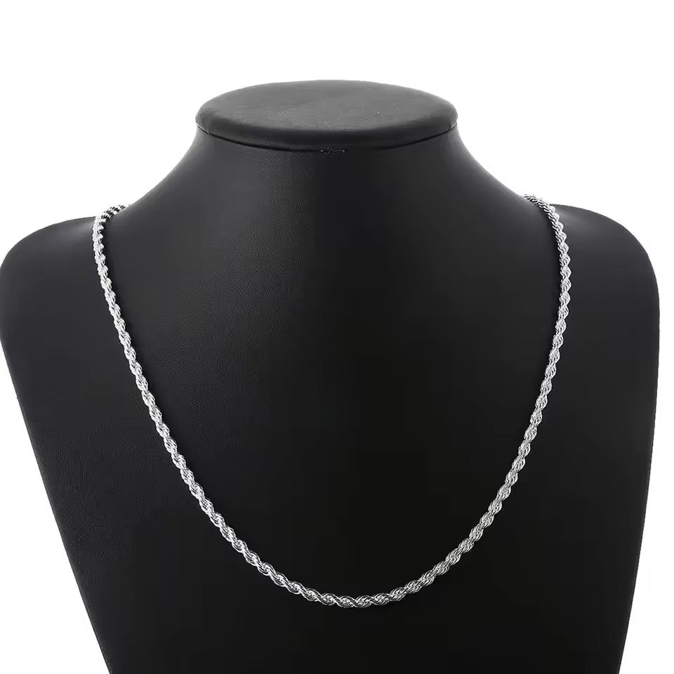 Quality Fine 925 Sterling Silver Necklace