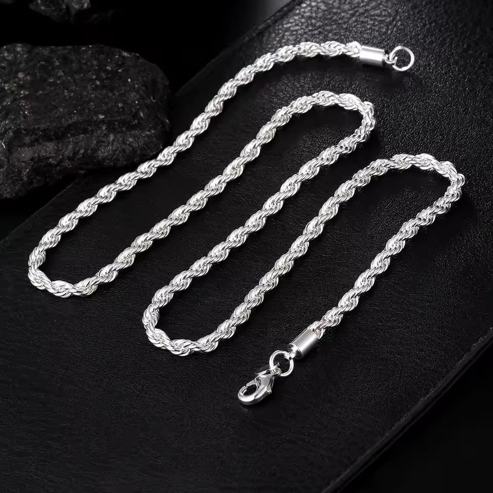 Quality Fine 925 Sterling Silver Necklace