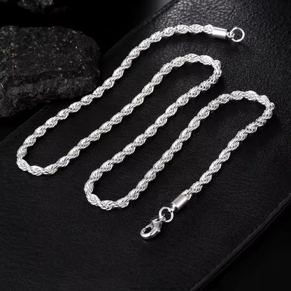 Quality Fine 925 Sterling Silver Necklace