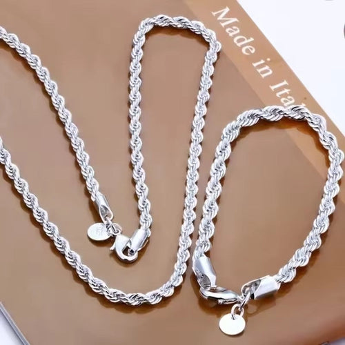 Quality Fine 925 Sterling Silver Necklace