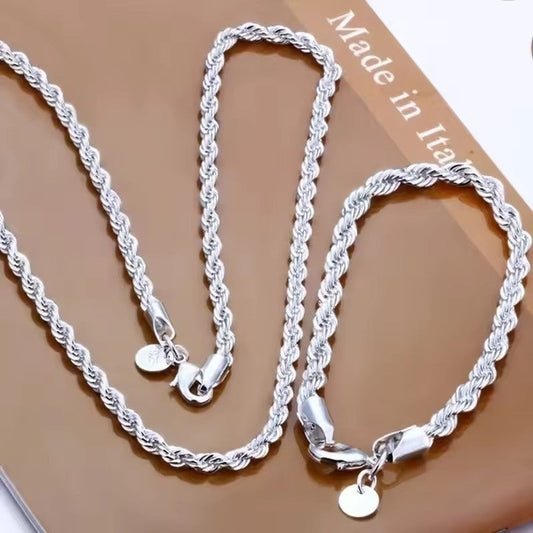 Quality Fine 925 Sterling Silver Necklace